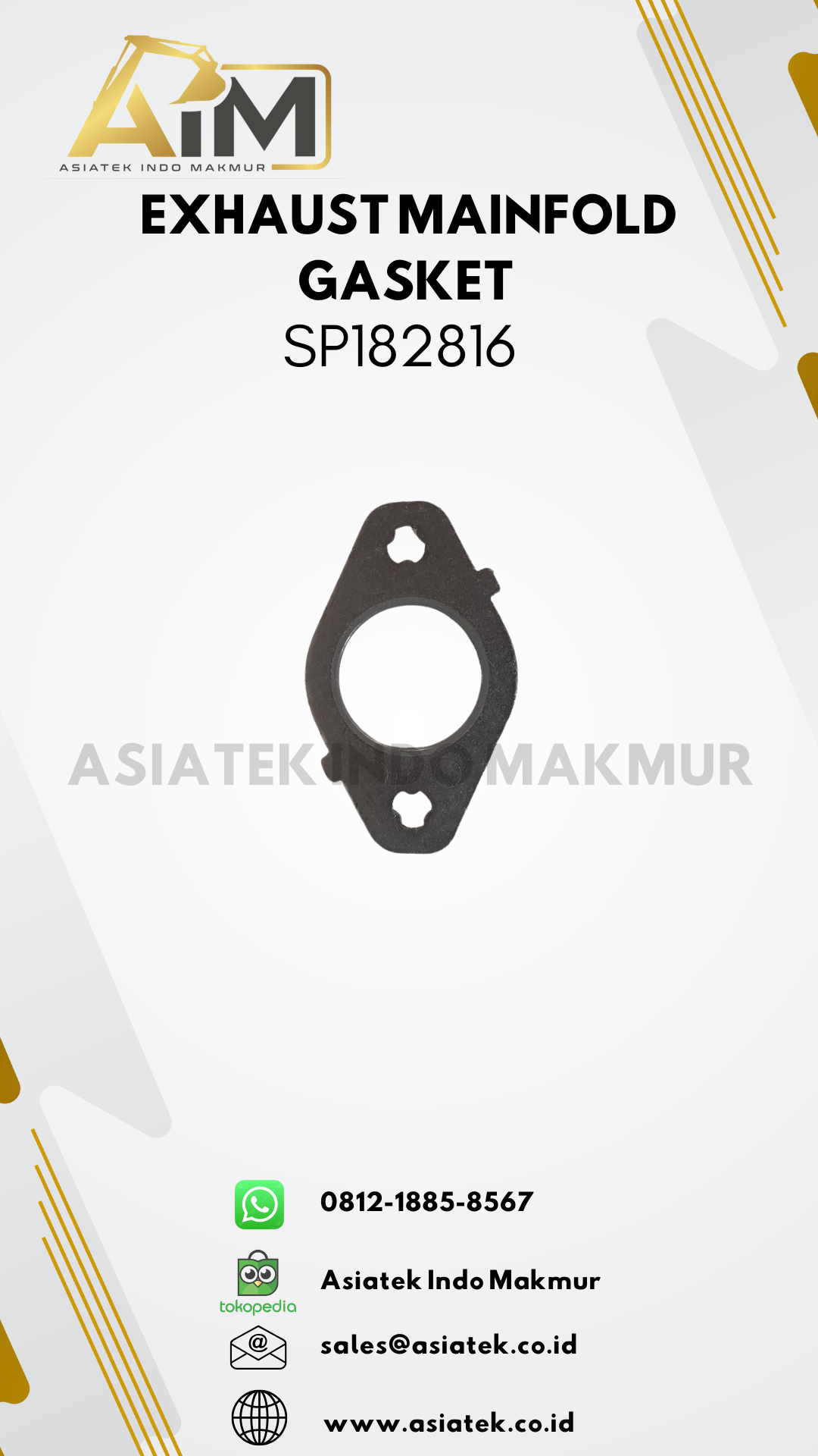 EXHAUST MAINFOLD GASKET (SP182816)